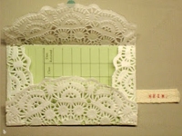Daydream Lily Lace Doily Envelopes